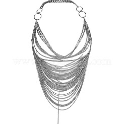 Alloy Multilayer Sexy Nightclub Body Chains&nbsp;WGE99A9-01