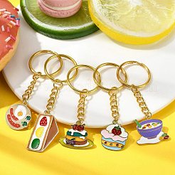 Alloy Enamel Food Pendant Keychain&nbsp;KEYC-JKC00724