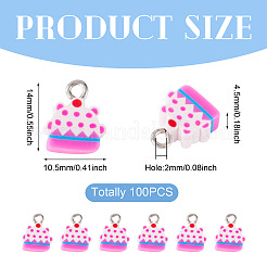 100Pcs Handmade Polymer Clay Charms&nbsp;CLAY-TA0001-96A