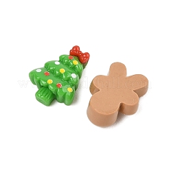 Christmas Theme Opaque Resin Cabochons&nbsp;CRES-M037-13