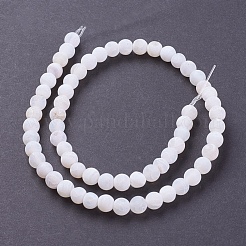 Natural Weathered Agate Beads Strands&nbsp;G-G589-6mm-03