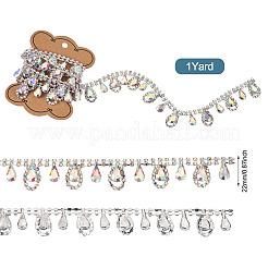 1 Yard Iron Rhinestone Strass Chains&nbsp;FIND-PJ0001-44B