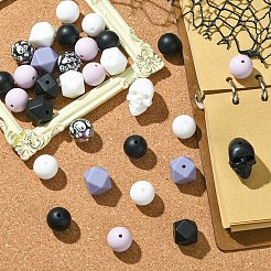 Halloween Theme Food Grade Eco-Friendly Silicone Beads&nbsp;SIL-YW0001-45