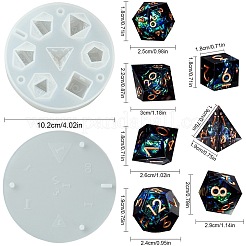 DIY Dice Silicone Molds&nbsp;DIY-YWC0005-03