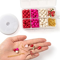 DIY Jewelry Set Making Kits for Valentine's Day&nbsp;DIY-LS0001-82