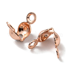 真鍮製ダルマチープ  カドミウムフリー＆鉛フリー  ローズゴールド  8x4mm  穴：1.4mm&nbsp;FIND-R144-11RG