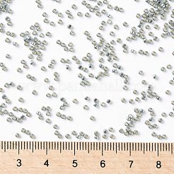 トーホー 15/0ラウンドビーズ  日本製シードビーズ  （pf565)パーマフィニッシュシルバーグレーメタリック  1.5mm  穴：0.7mm  約15000個/50g&nbsp;SEED-XTR15-PF0565