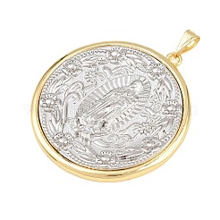 Brass Big Pendants&nbsp;KK-L275-23GP