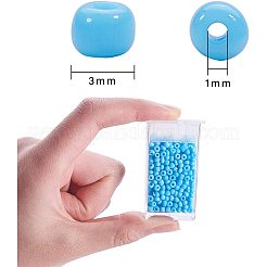 ガラスシードビーズ  トランスペアレント  ラウンド  ミックスカラー  8/0  3mm  穴：1mm  200個/色について&nbsp;SEED-PH0012-20