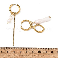 202 Stainless Steel Dangle Huggie Hoop Earrings&nbsp;EJEW-JE07393