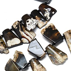 Natural Brazilian Agate(Dyed & Heated ) Graduated Beads Strands&nbsp;G-B165-B01