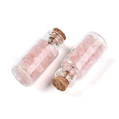 Glass Wishing Bottle Display Decorations&nbsp;AJEW-T013-02L