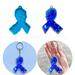 Ribbon Shape DIY Pendant Silicone Molds&nbsp;SIMO-PW0001-337