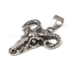 304 Stainless Steel Pendants&nbsp;STAS-F363-12AS