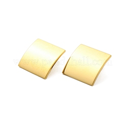 304 Stainless Steel Square Stud Earrings for Women&nbsp;EJEW-U020-16P