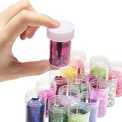 Plastic Paillette Beads&nbsp;MRMJ-PH0001-14