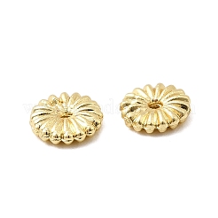 Flower Brass Beads&nbsp;KK-H520-04A-G