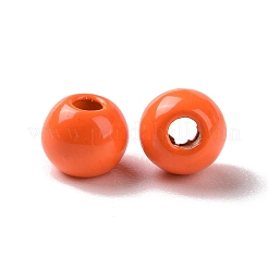 塗装合金ビーズをスプレー  ラウンド  ミックスカラー  4x3mm  穴：1.2mm&nbsp;PALLOY-K001-06