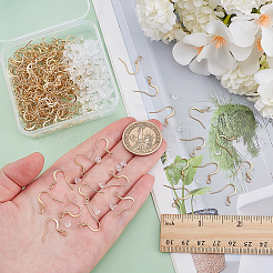 160Pcs 304 Stainless Steel French Earring Hooks&nbsp;STAS-ME0001-53G