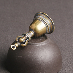 Brass Dorje Vajra Beads&nbsp;PW-WG18252-01