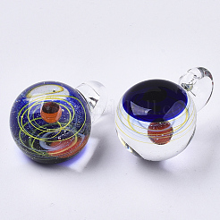 Handmade Lampwork Pendants&nbsp;LAMP-N021-005A