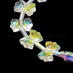 Electroplate Glass Beads&nbsp;EGLA-F163-01-AB01