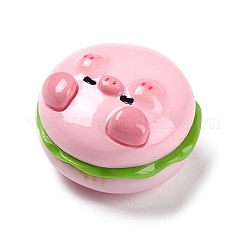Opaque Resin Cute Pig Imitation Food Decoden Cabochons&nbsp;LS-CRES-M016-01E