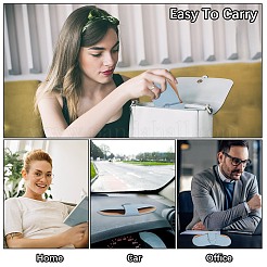 1Pc PU Leather Glasses Case&nbsp;AJEW-CN0004-43C