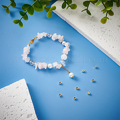 10Pcs 925 Sterling Silver Flat Round Crimp Beads&nbsp;STER-BC0002-69G
