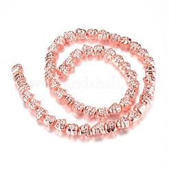 Electroplate Non-magnetic Synthetic Hematite Bead Strands&nbsp;G-Q465-27RG
