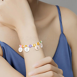 104Pcs 26 Styles Natural Freshwater Shell Pendants&nbsp;SSHEL-SC0001-52