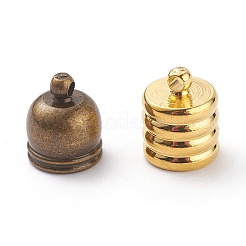 Brass Cord Ends&nbsp;KK-XCP0001-26