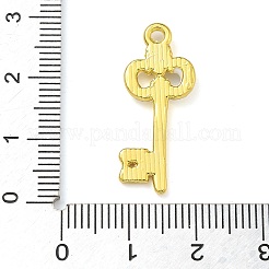 ラックメッキ真鍮エナメルペンダント  長持ちメッキ  鉛フリー＆カドミウムフリー  18KGP本金メッキ  キーチャーム  ミックスカラー  27x11x2mm  穴：1.8mm&nbsp;KK-G515-05G