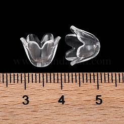 Transparent Acrylic Bead Caps&nbsp;OACR-M011-13