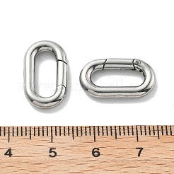 304 Stainless Steel Spring Gate Clasp Findings&nbsp;STAS-B082-05B-P