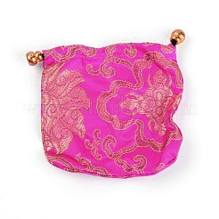 Brocade Jewelry Storage Bag&nbsp;ABAG-WH0005-49