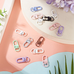 15Pcs Spray Painted Alloy Swivel Clasps&nbsp;FIND-TA0008-64