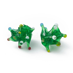 Christmas Theme Handmade Lampwork Beads&nbsp;LAMP-I026-01