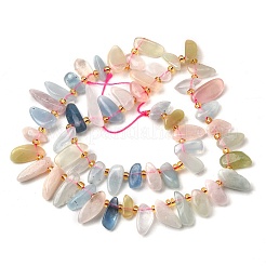 Natural Morganite Beads Strands&nbsp;G-Z091-A05