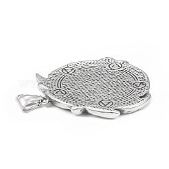 304 Stainless Steel Pendants&nbsp;STAS-G303-29AS