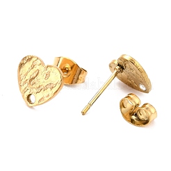 Ion Plating(IP) 304 Stainless Steel Stud Earring Findings&nbsp;STAS-I183-05A-G
