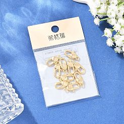 SHEGRACE Brass Lobster Claw Clasps&nbsp;XGR0014G-50G