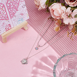 1Pc 925 Sterling Silver Heart Charms&nbsp;STER-BC0004-37S