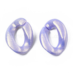 Spray Painted Acrylic Linking Rings&nbsp;MACR-S280-06B-M