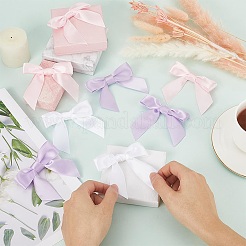 60Pcs 3 Colors Polyester Bowknot&nbsp;DIY-CP0011-48