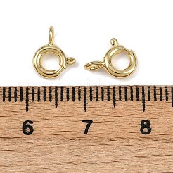 Brass Spring Ring Clasps&nbsp;KK-A257-13A-G