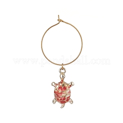 Alloy Enamel Wine Glass Charms&nbsp;AJEW-JO00173