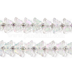 Electroplate Glass Beads Strands&nbsp;X-EGLA-N012-04P
