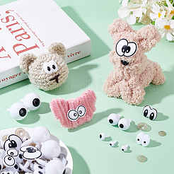 96 Sets 10 Styles Plastic Doll Craft Eyes&nbsp;DIY-GO0002-40