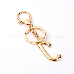 Alloy Rhinestone Keychain&nbsp;KEYC-WH0021-05J
